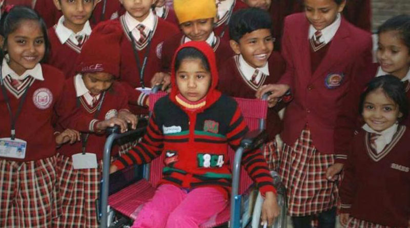 Class II Students Contribute Money To Gift A Wheelchair To Differently Abled Friend
