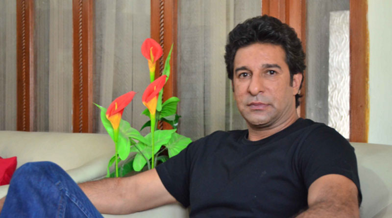Former Pak cricketer Wasim Akram 