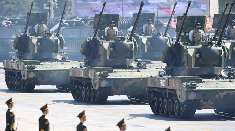 Move to contain Chinese movement in South China Sea will trigger war, China warns USA