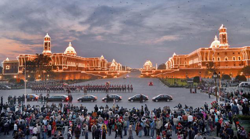 Beating the Retreat ceremony, which marks the culmination of the four-day-long Republic Day celebrations