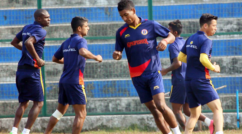 Eastbengal draw against Shillong Lajong in Siliguri