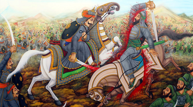 history distorted, Maharana Pratap won battle of Haldighati 
