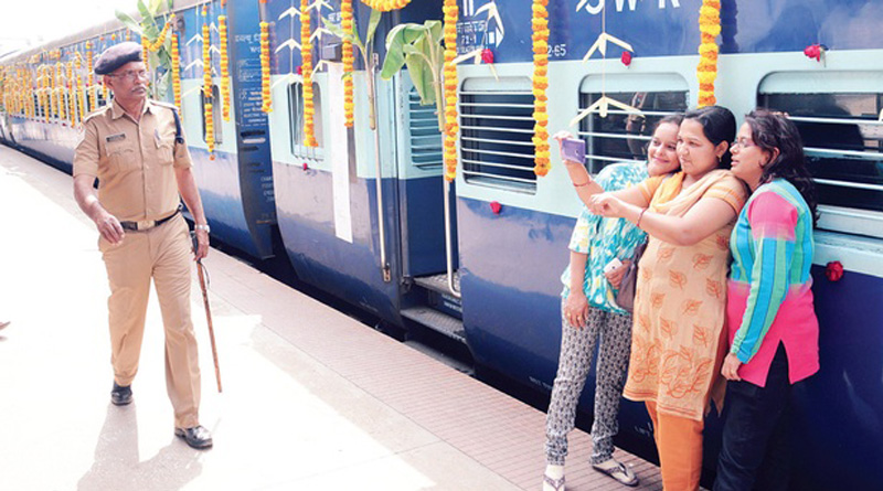 Selfie in rail track or in coach may lead you to jail