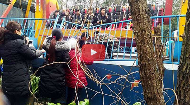 Teenager dies after falling from joyride in Chinese amusement park 