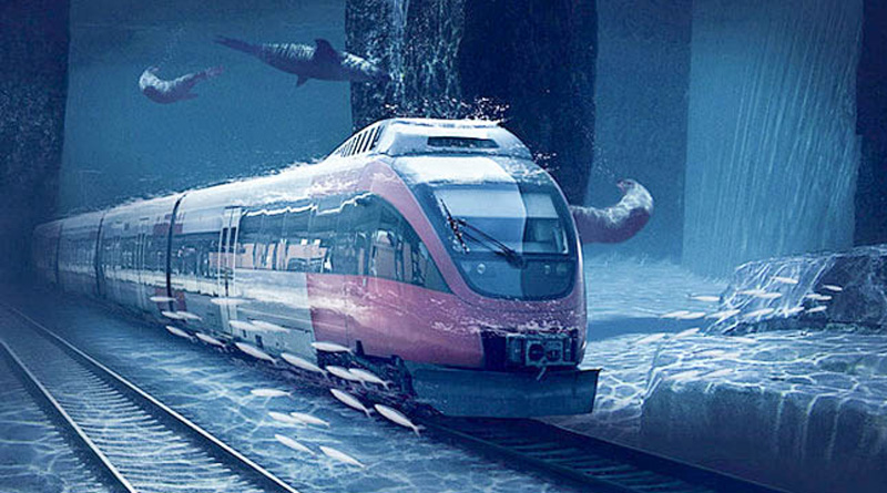 Drilling the 7-km route of undersea bullet train project at full swing