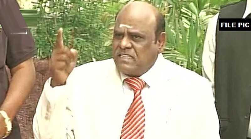 Following SC's order Justice Karnan handed over arrest warrant by WB DGP