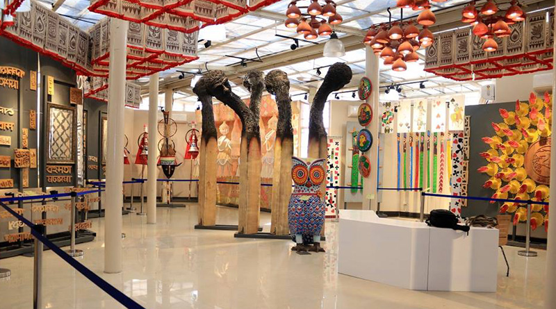 Theme Based Durga Puja museum inaugurated at Eco Park