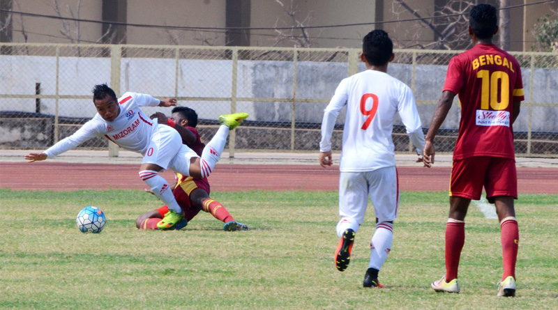 Bengal beats Mizoram, reaches Santosh Trophy finals