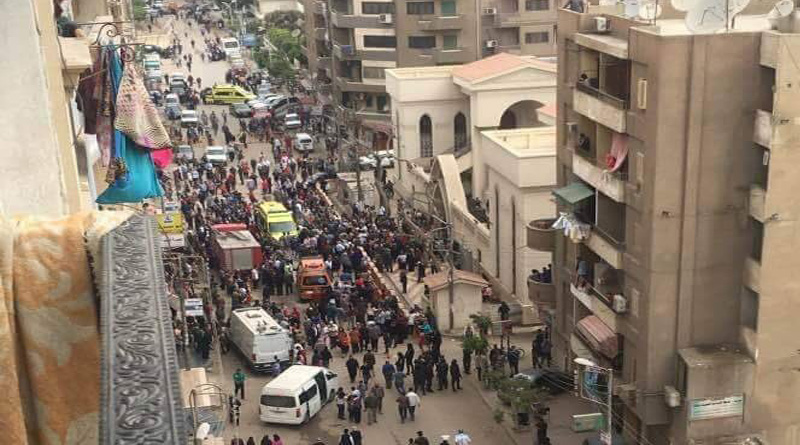 21 killed in explosion at Coptic Christian church in Egypt