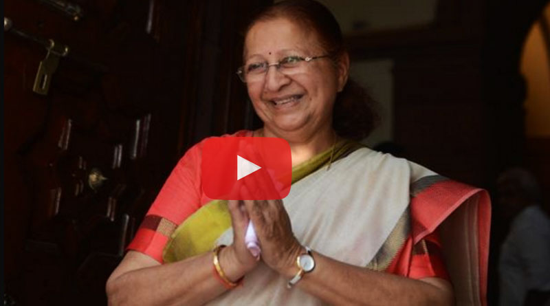 MP’s all together wishes Speaker Sumitra Mahajan on her birthday