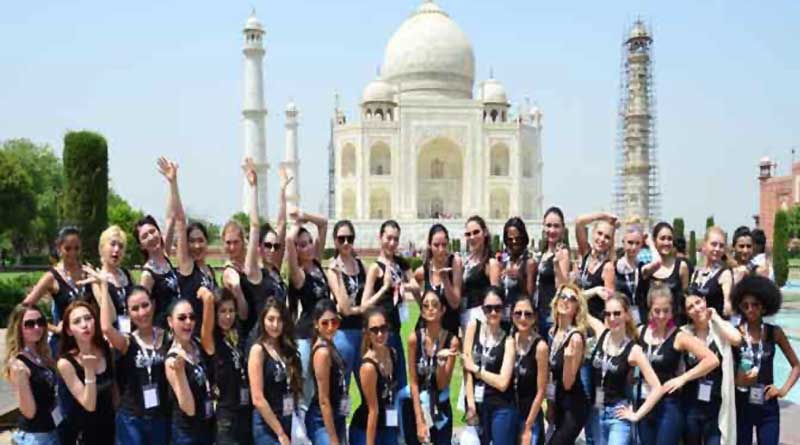 42 models asked to remove saffron scarves at Taj Mahal, Govt Orders Probe