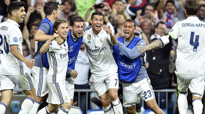 Cristiano Ronaldo scored 100th Champions League goal