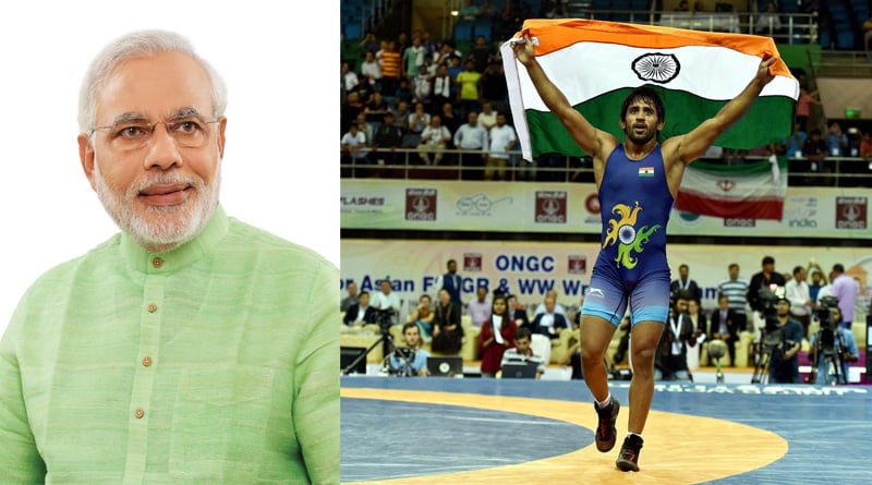 Asian Wrestling Championship: Narendra Modi congratulates Bajrang Punia for winning gold medel