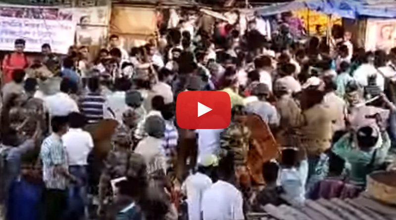 TET candidates stage blockade at barasat, lathicharged by RPF
