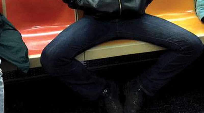 Men who sit with their legs wide open are not welcome in Madrid