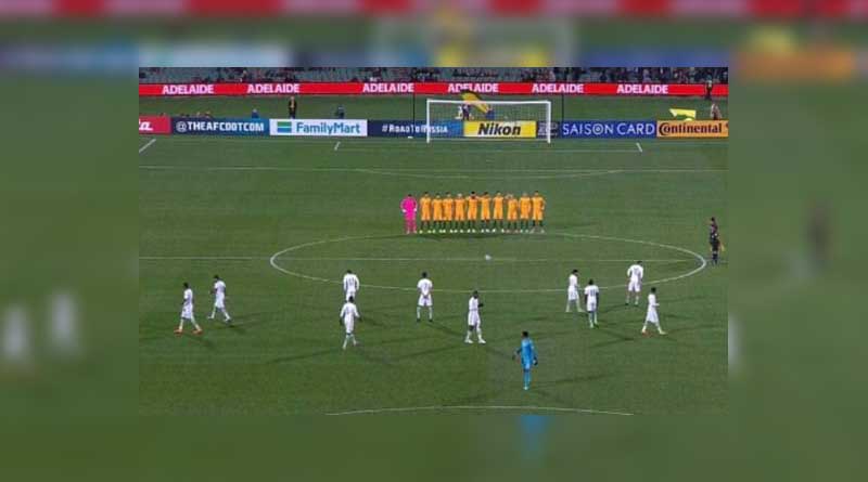 Saudi Arabia's football team SNUBS a minute's silence ahead of World Cup qualifier against Australia 