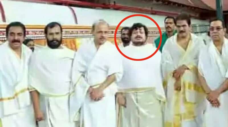 Now 'communist' Ritabrata Banerjee finds redemption in kerala temple!