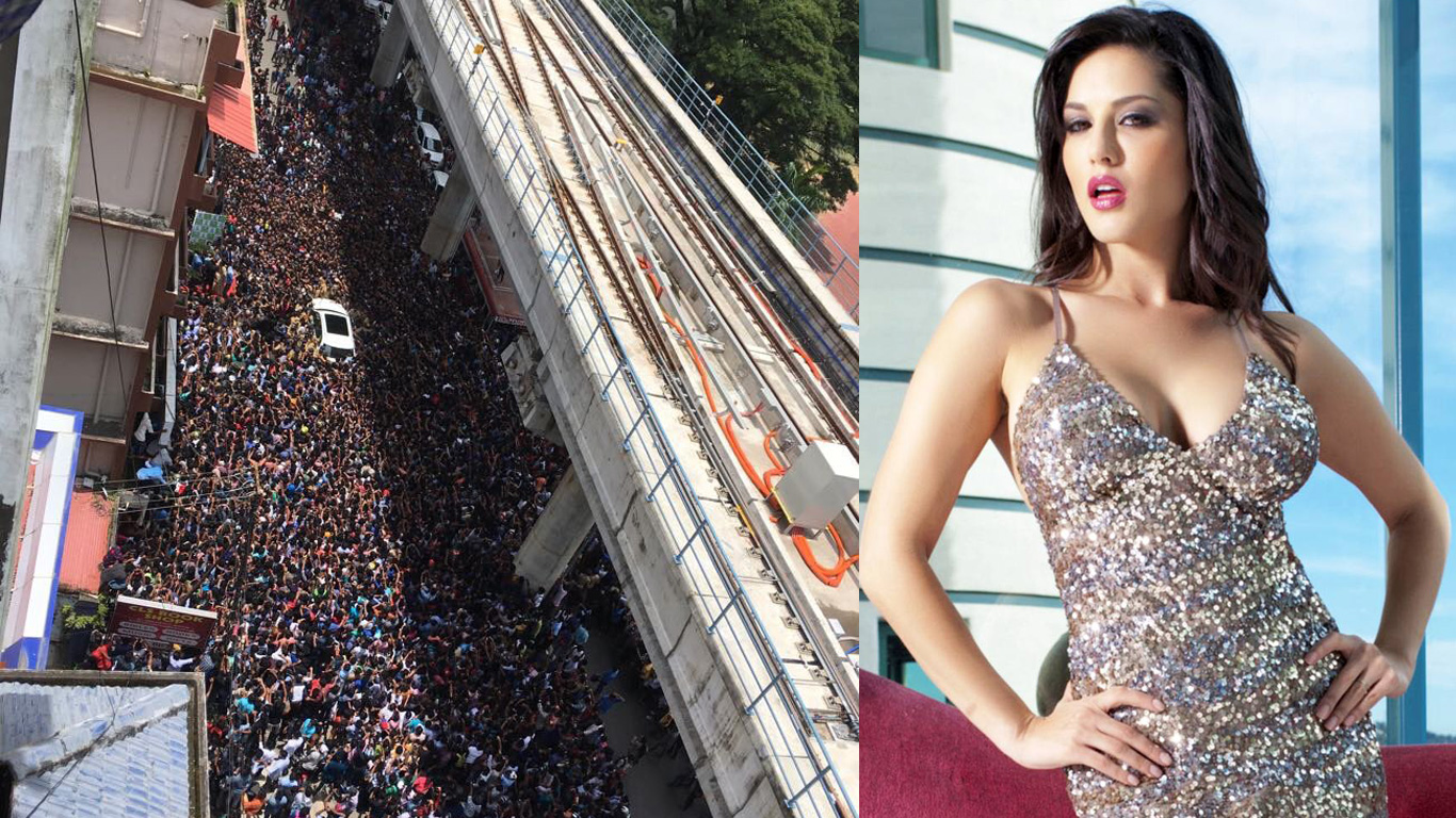 Sunny Leone craze is unstoppable in Kerala 