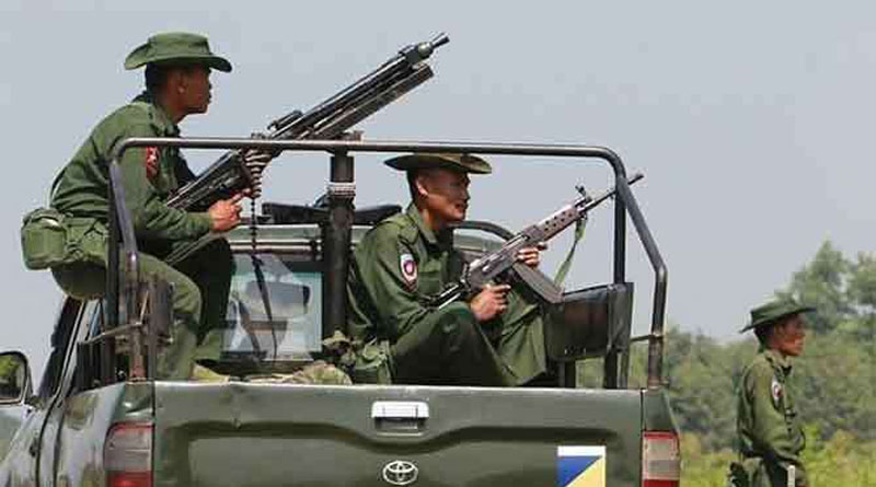 Myanmar building military bases in Rakhine