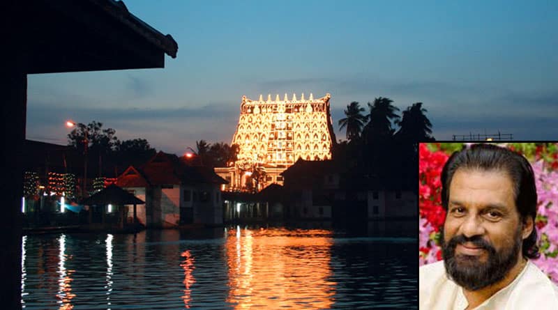 Yesudas allowed to visit Padmanabhaswamy temple
