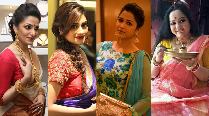 Here is the pujo plan of Nusrat, Tanushree, Sohini and Aparajita