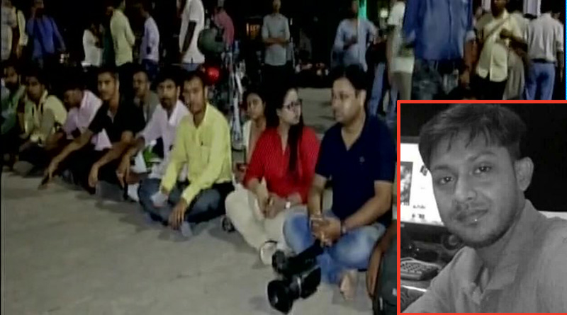 Tripura: Protest outside CM’s house over scribe murder