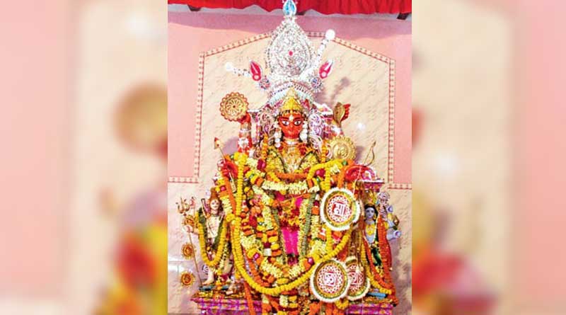 Vindhyavasini Puja was undivided Bengal’s first Sarbojanin Jagadhatri Puja