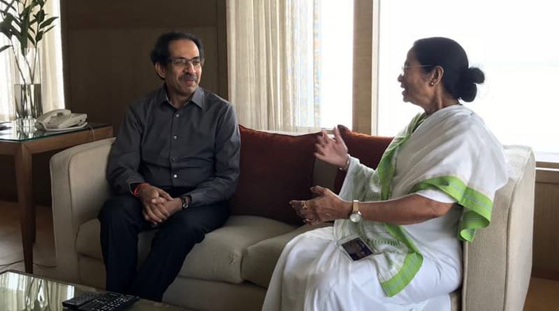 Maharashtra CM Uddhav Thackeray praises TMC leader Mamata Banerjee over her election fight । Sangbad Pratidin