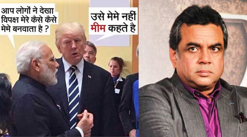 Paresh Rawal deletes his 'Chai-Wala- Bar-Wala' tweet, apologises