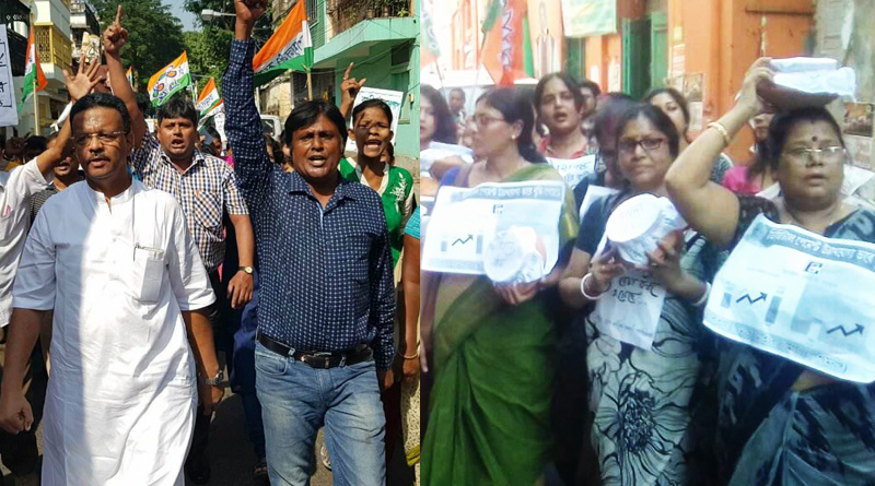 DeMo anniversary: Protest counter protest freeze Kolkata