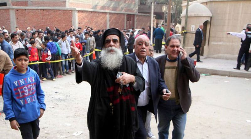 Gunman attacks Church in Egypt, 10 killed 