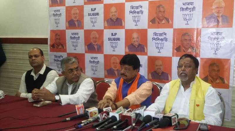 Meeting at Dilip Ghosh's residence to chalk out mission Bengal