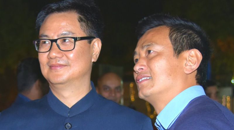 Kiren Rijiju lauds Bahichung Bhutia after his resignation from TMC 