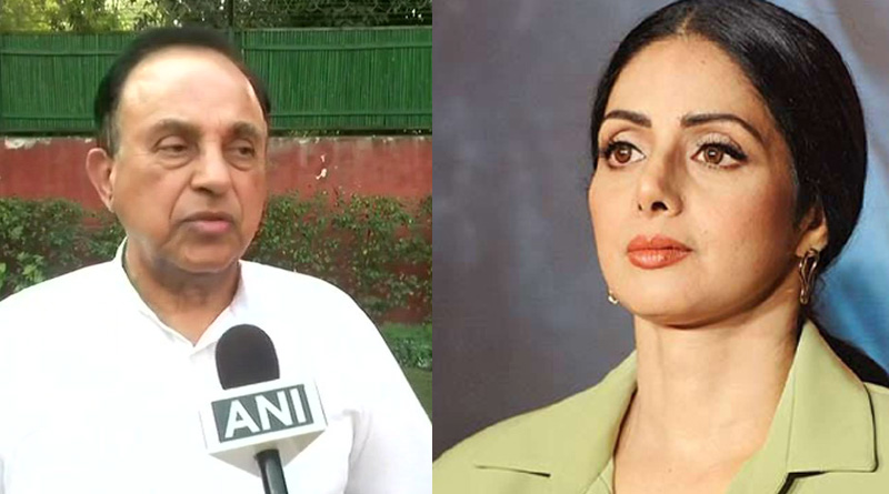 Sridevi's death a probable murder: Subramanian Swamy