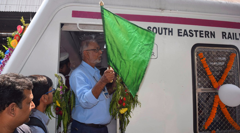 New model local train rolls on Howrah-Kharagpur route