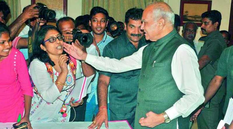 Tamil Nadu Guv pats journo on cheek, courts row