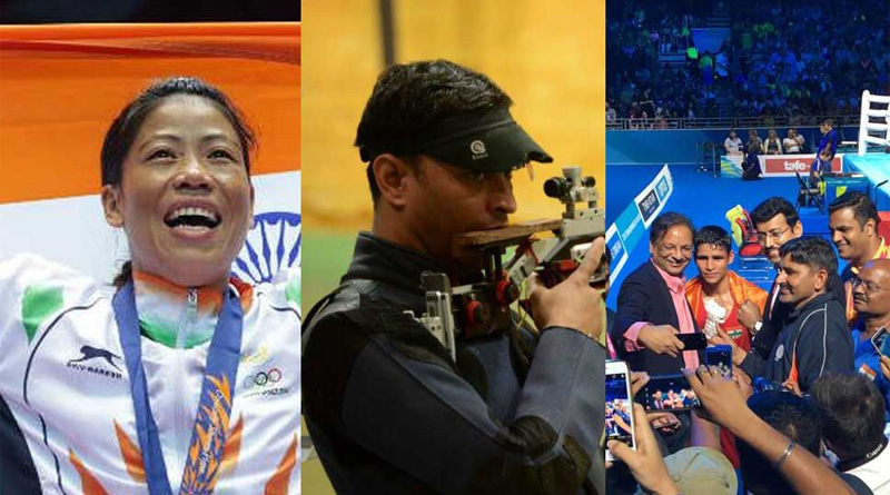 CWG 2018: India dominates CWG 2018; Sanjeev Rajput, Mary Kom win gold