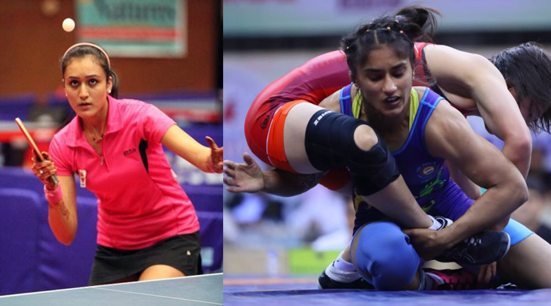 CGW 2018: Wrestler Vinesh Phogat, paddler Manika Batra win gold