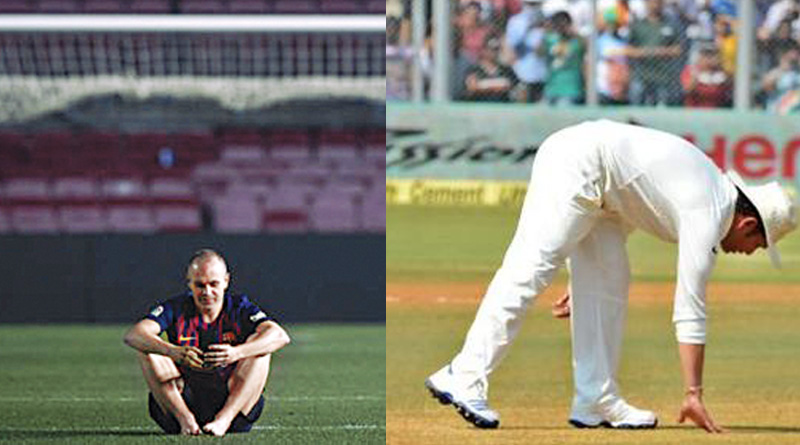 Iniesta leaves barca with an emotional message