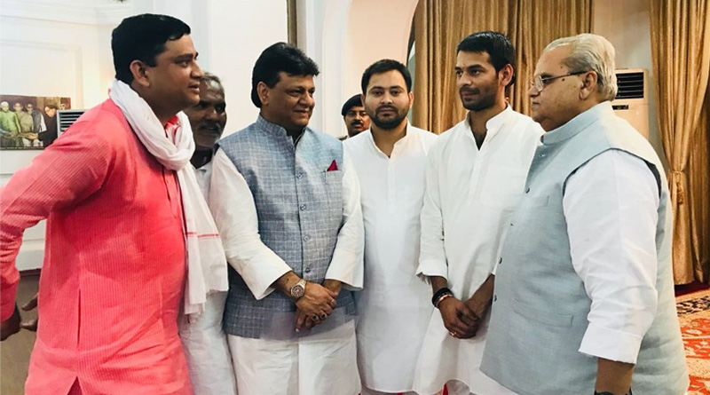 Now Tejashwi Yadav meets Bihar Governor, stakes claim to govt