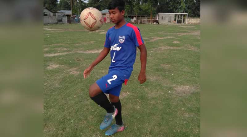 Siliguri: young footballer got chance to play in Bengaluru FC academy 