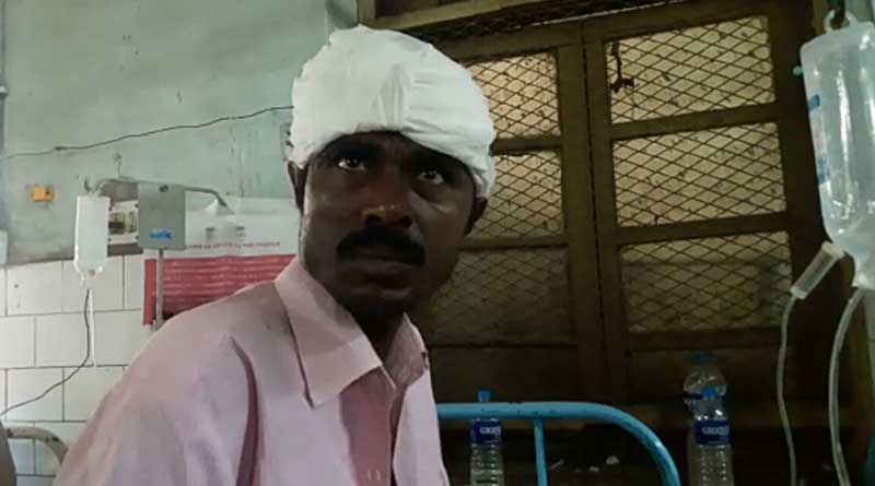 Man falls off from running train in Malda