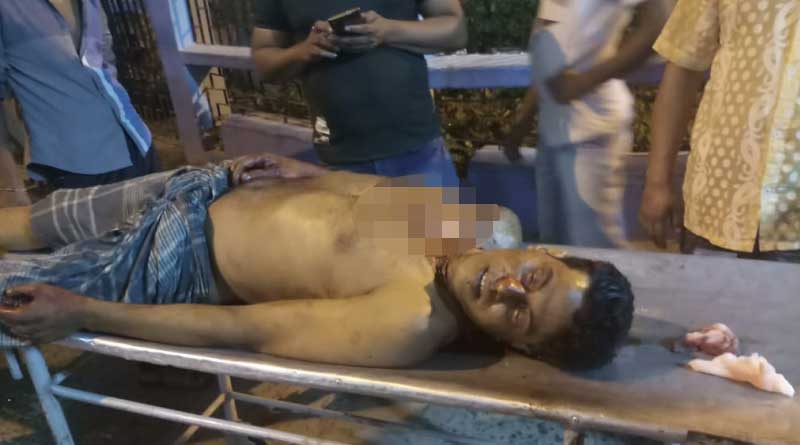 A BJP worker shot dead in Nadia's Shantipur