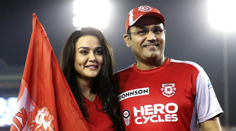 All is well between Preity Zinta-Virender Sehwag: Kings XI Punjab