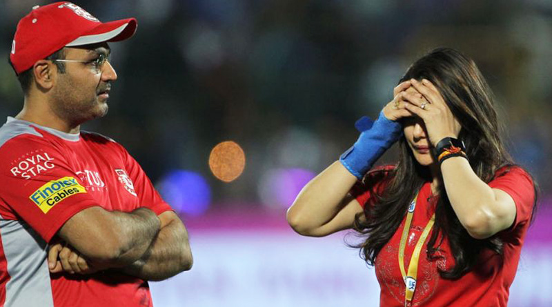 IPL 2018: Kings XI Punjab owner Preity Zinta, Virender Sehwag in verbal dual