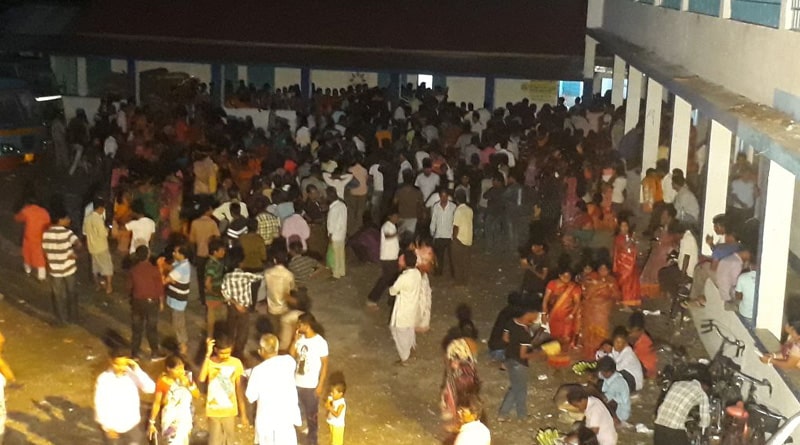 Voting process continued till night in Siliguri
