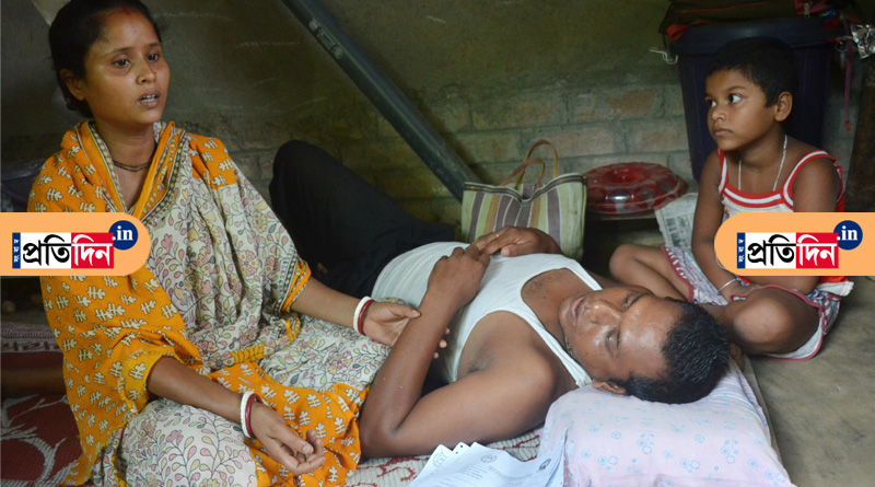 Cancer Patient attacked for supporting BJP at Bangaon
