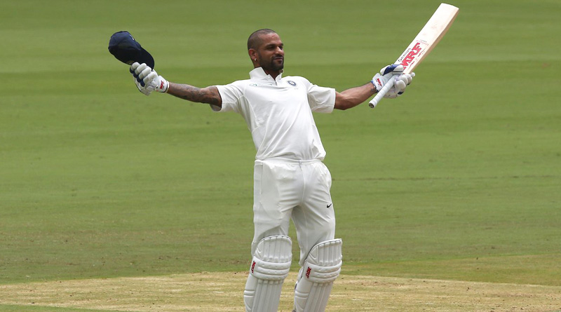 Shikhar Dhawan scores century, touches Don Bradman’s record