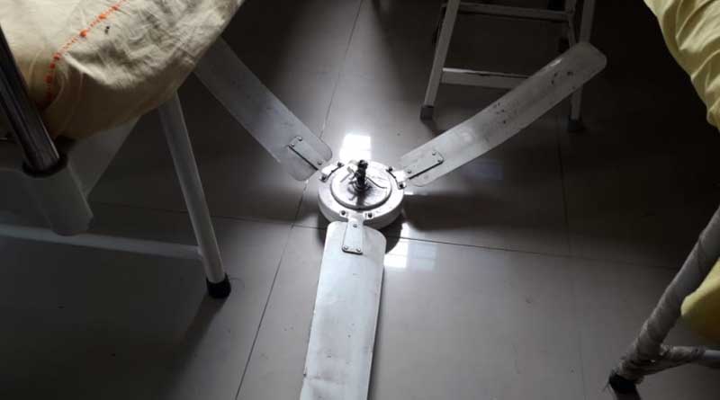 Fan falls on patient in Suri hospital