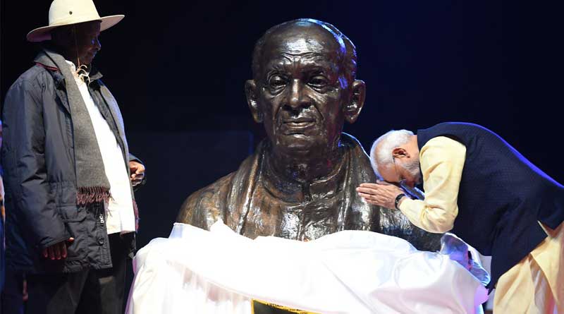 Modi becomes first Indian PM to address Uganda Parliament